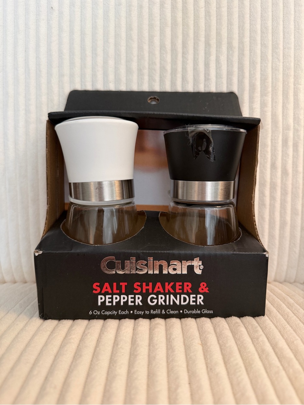 Cuisinart Salt & Pepper Grinder 6oz Capacity